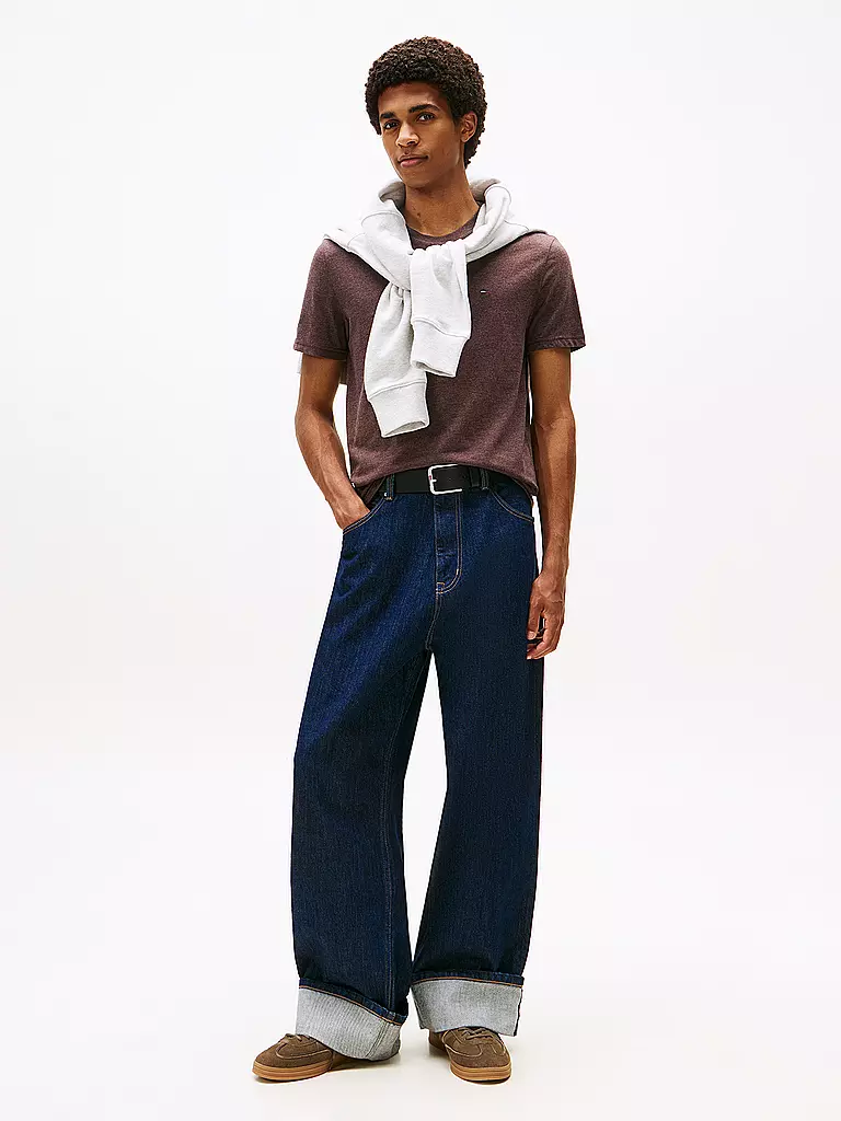 TOMMY JEANS | Camiseta Slim Fit | braun