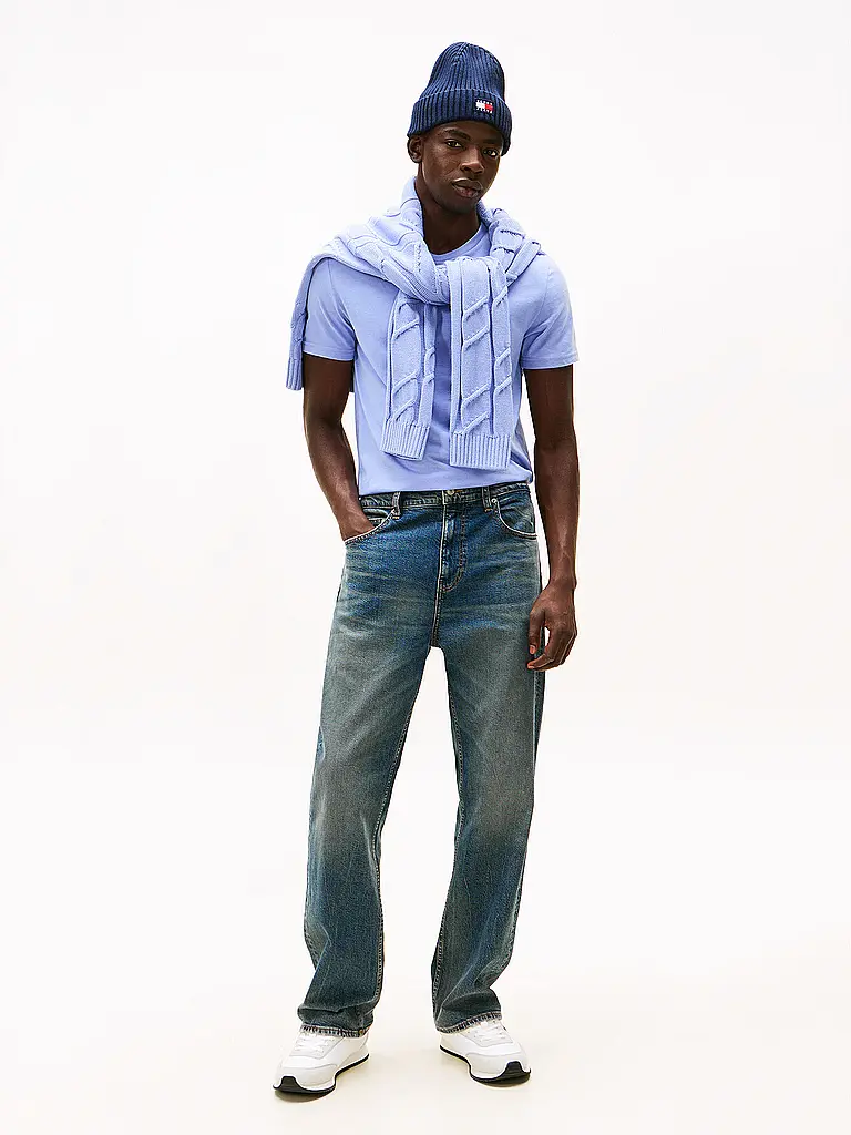 TOMMY JEANS | Camiseta Slim Fit | Azul claro