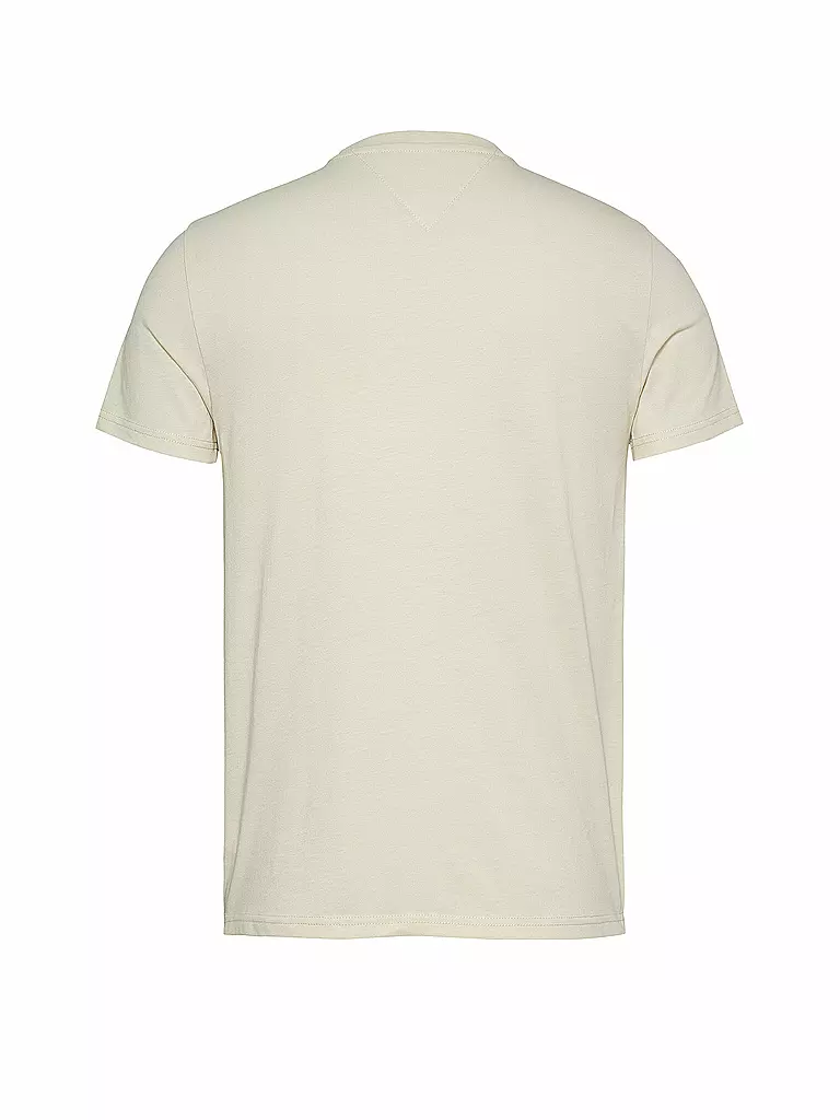 TOMMY JEANS | Camiseta Slim Fit | Crema