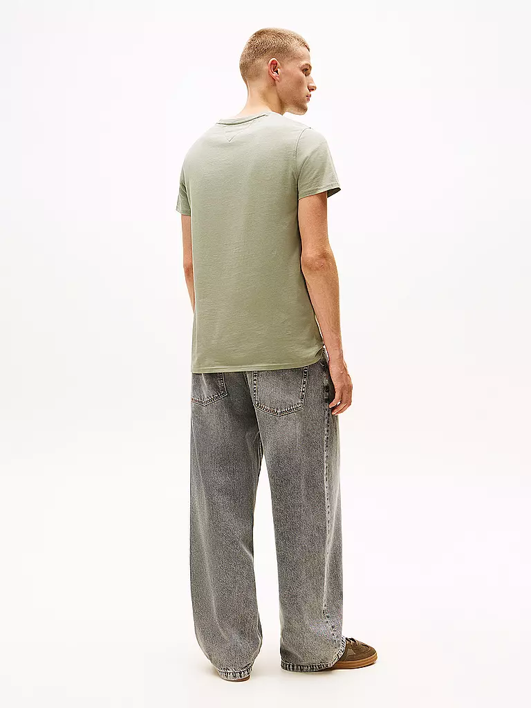TOMMY JEANS | Camiseta Slim Fit | olive