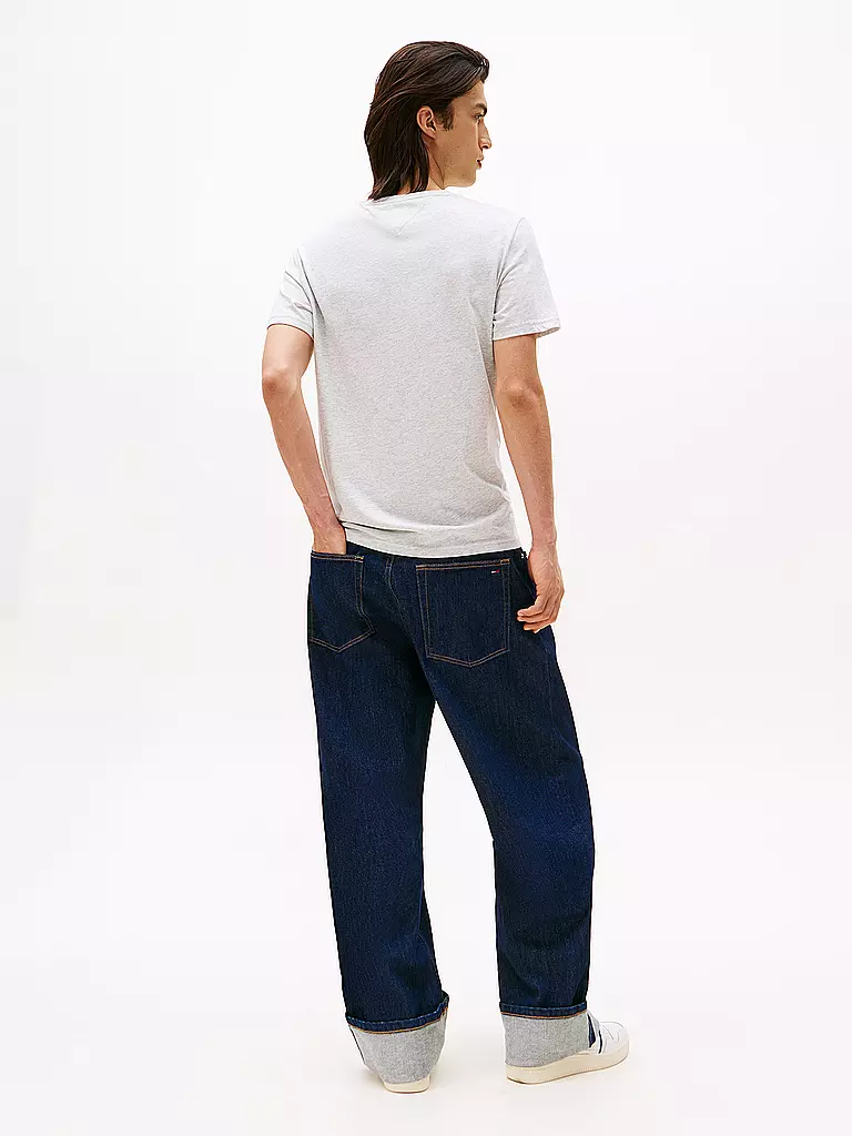 TOMMY JEANS | Camiseta Slim Fit | Gris claro