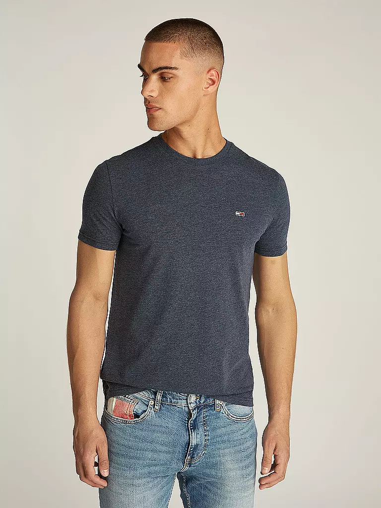 TOMMY JEANS | Camiseta Slim Fit | Azul oscuro