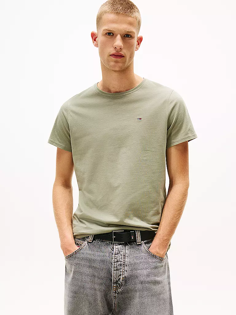 TOMMY JEANS | Camiseta Slim Fit | olive