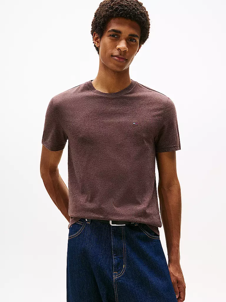 TOMMY JEANS | Camiseta Slim Fit | braun