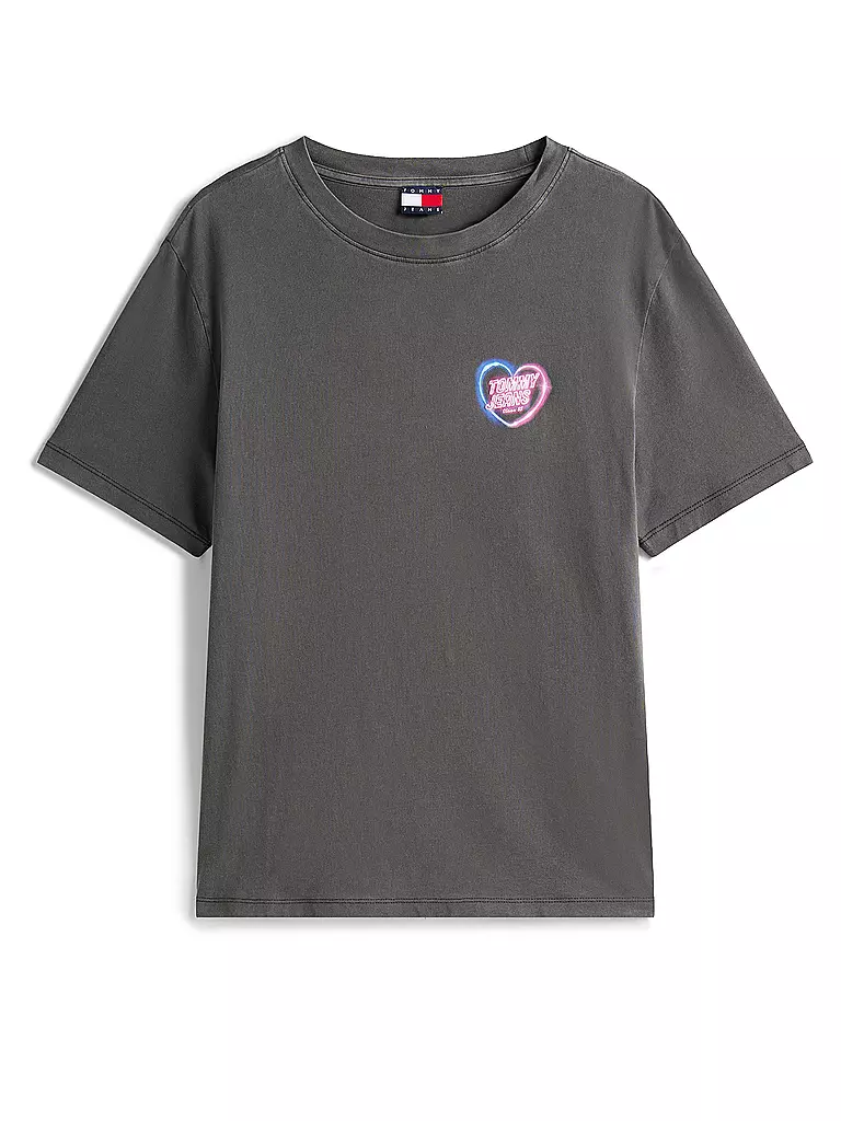 TOMMY JEANS | Camiseta TJW RLX NEON | Negro