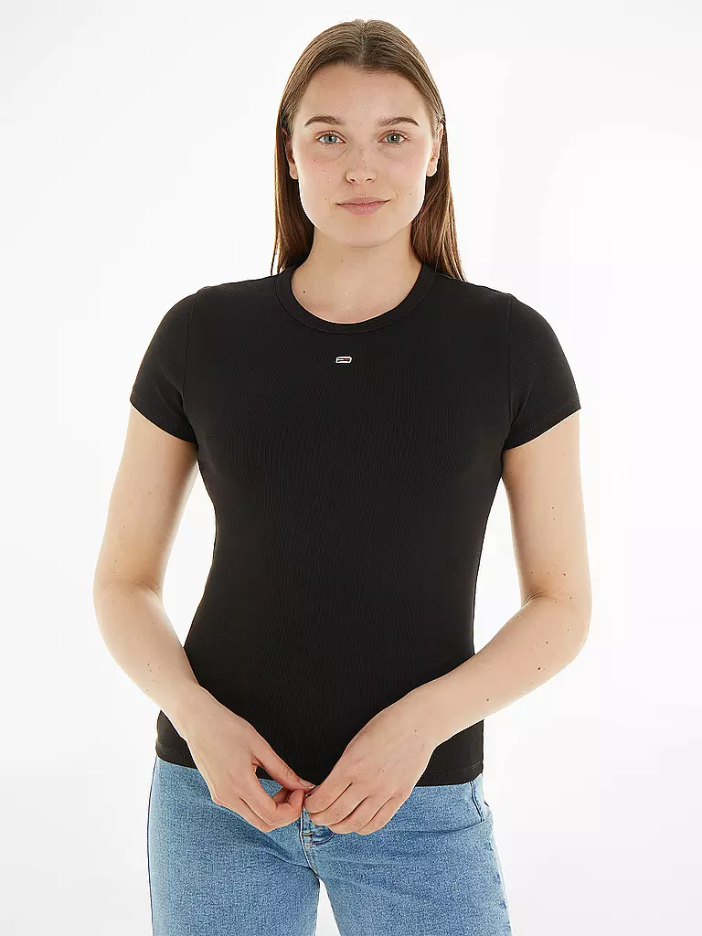 TOMMY JEANS | Camiseta | schwarz