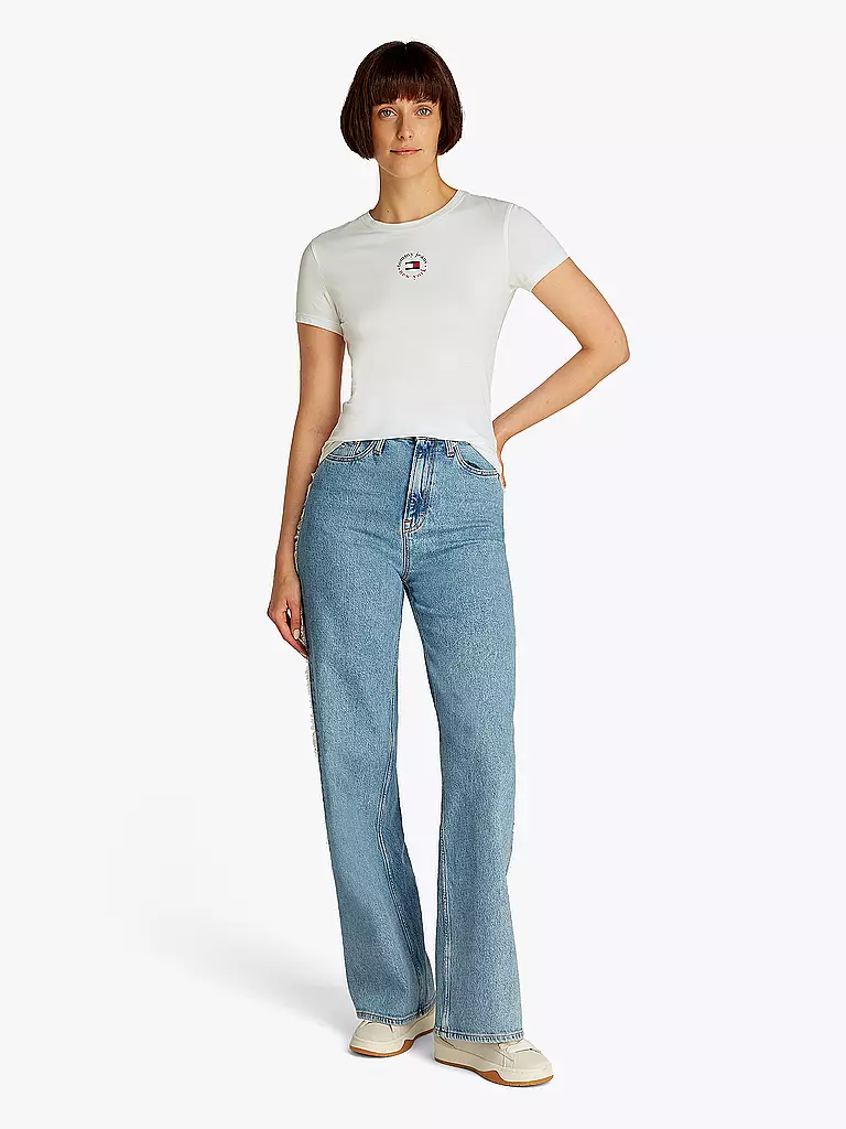 TOMMY JEANS | Camiseta | weiss