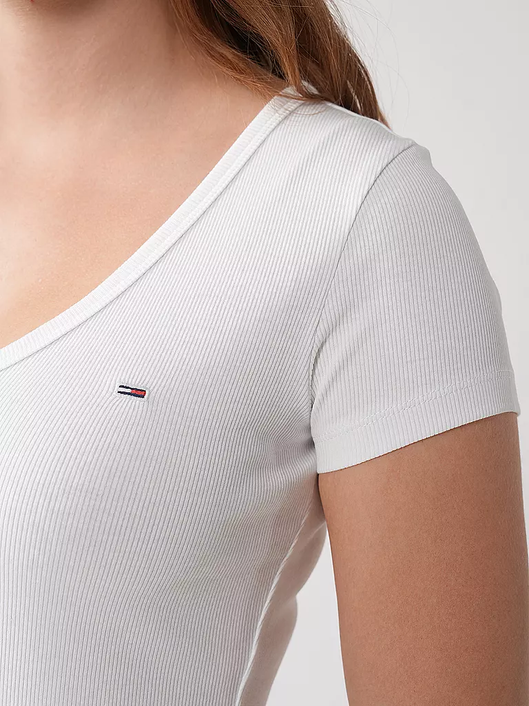 TOMMY JEANS | Camiseta | weiss