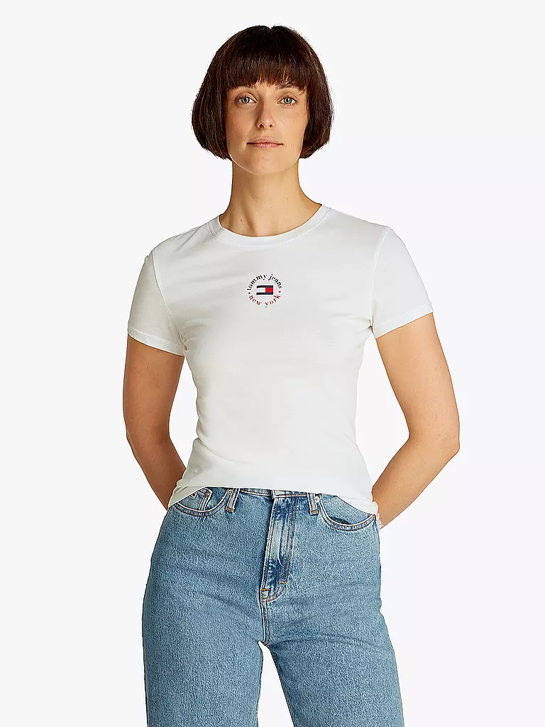 TOMMY JEANS | Camiseta | weiss