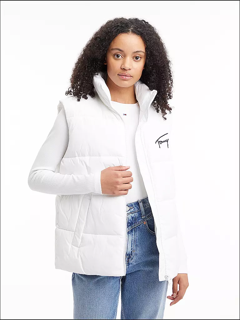 TOMMY JEANS | Chaleco acolchado | Blanco