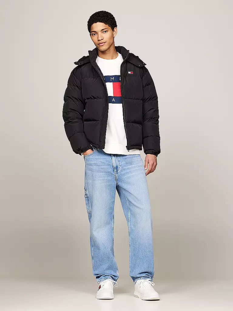 TOMMY JEANS | Chaqueta acolchada de plumón ALASKA | Negro