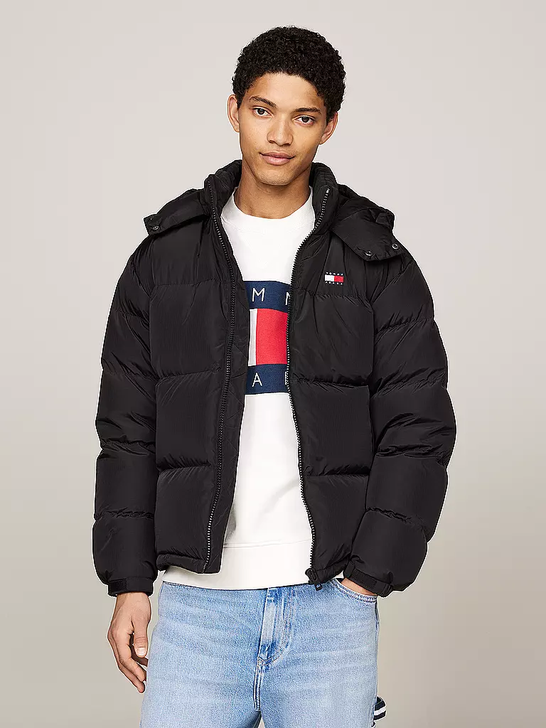 TOMMY JEANS | Chaqueta acolchada de plumón ALASKA | Negro