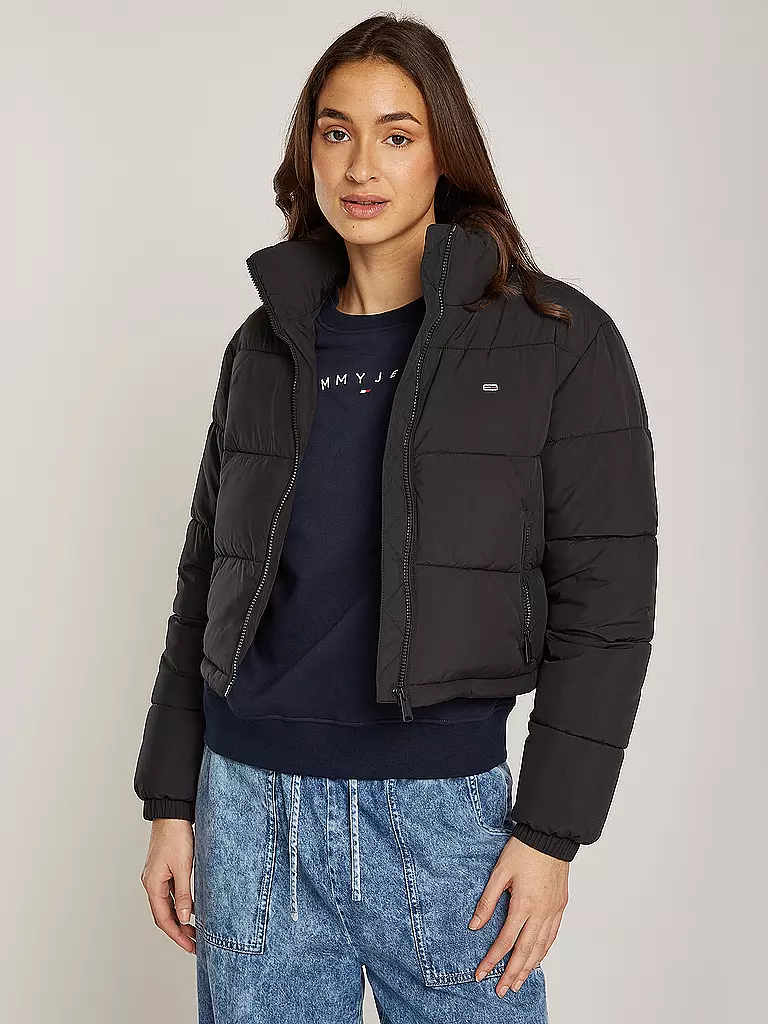 TOMMY JEANS | Chaqueta acolchada | schwarz