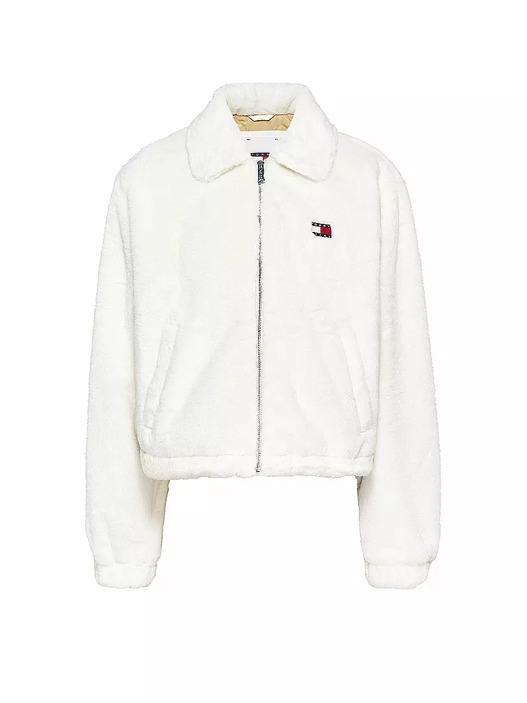 TOMMY JEANS | Chaqueta con aspecto de piel | Blanco