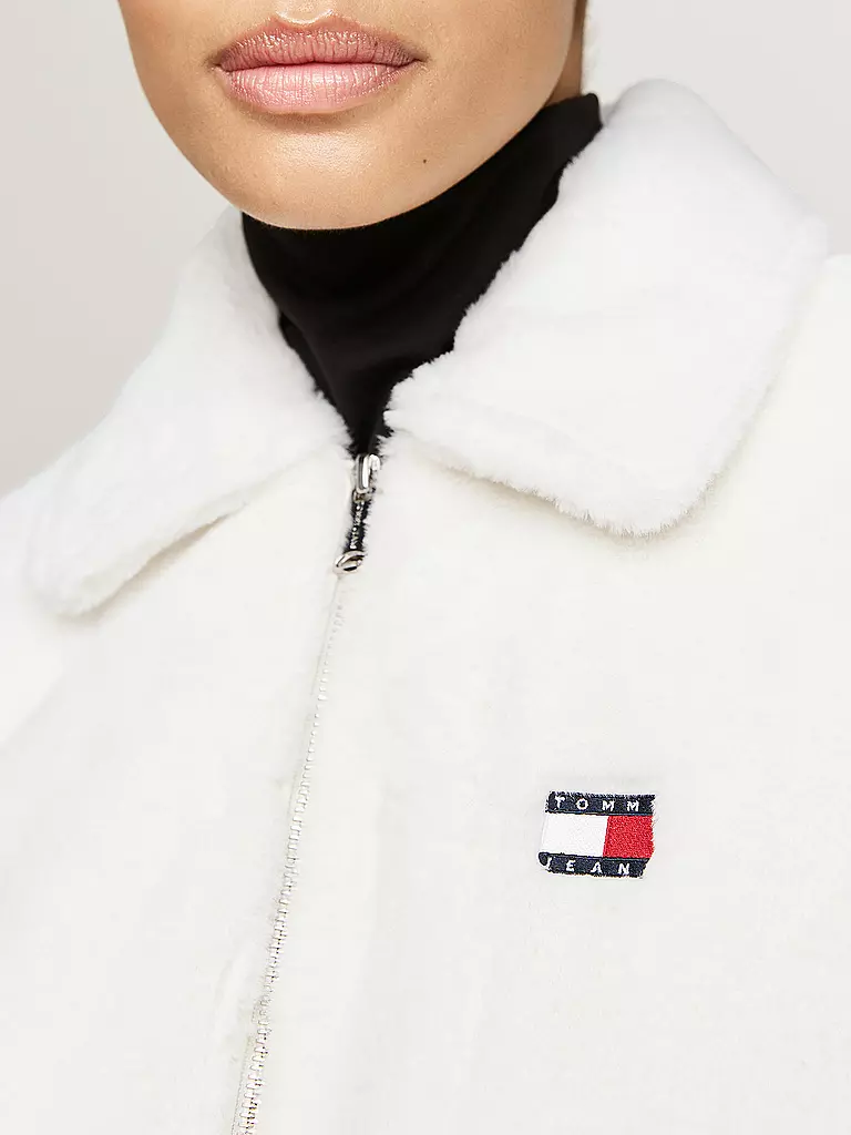 TOMMY JEANS | Chaqueta con aspecto de piel | 