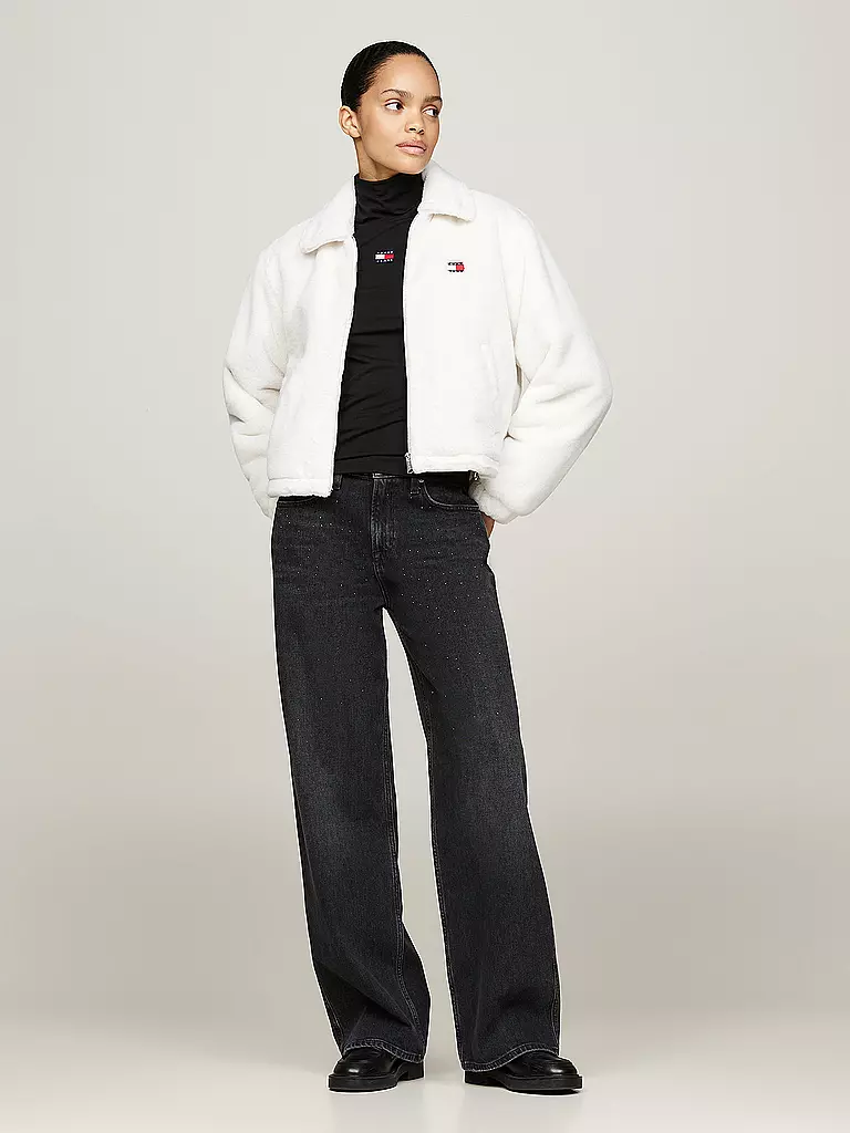 TOMMY JEANS | Chaqueta con aspecto de piel | 