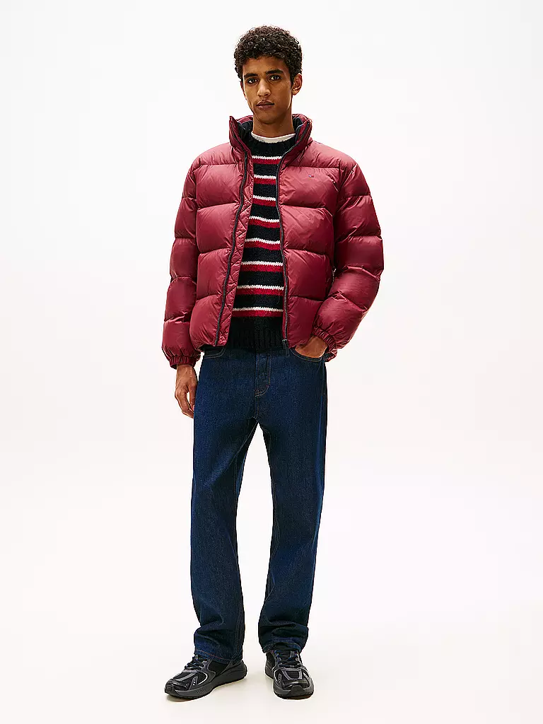 TOMMY JEANS | Chaqueta de plumón ESSENTIAL | dunkelrot