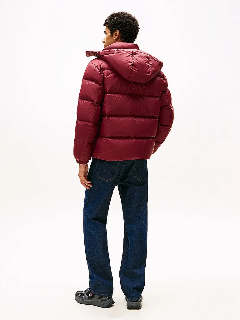 TOMMY JEANS | Chaqueta de plumón ESSENTIAL | dunkelrot