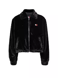 TOMMY JEANS | Chaqueta en óptica de piel | Negro