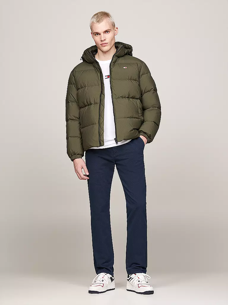 TOMMY JEANS | Daunenjacke ESSENTIAL | Oliva