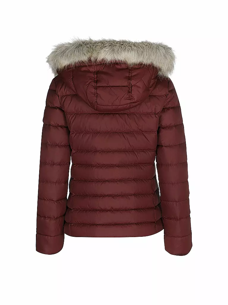 TOMMY JEANS | Daunenjacke Martina | dunkelrot
