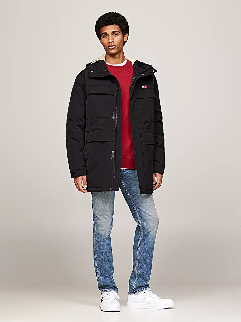 TOMMY JEANS | Daunenjacke | Negro