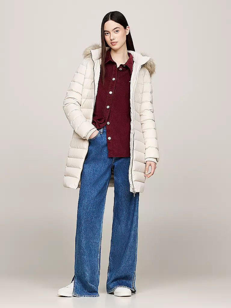 TOMMY JEANS | Daunenmantel | Crema