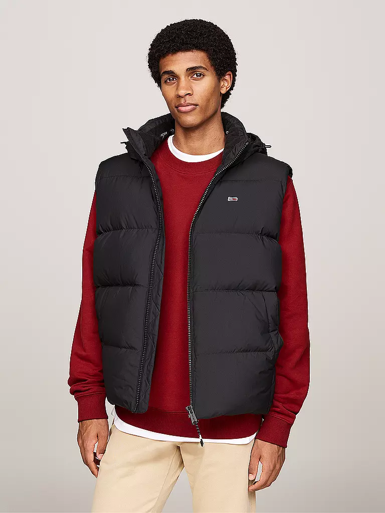 TOMMY JEANS | Daunensteppgilet | Negro