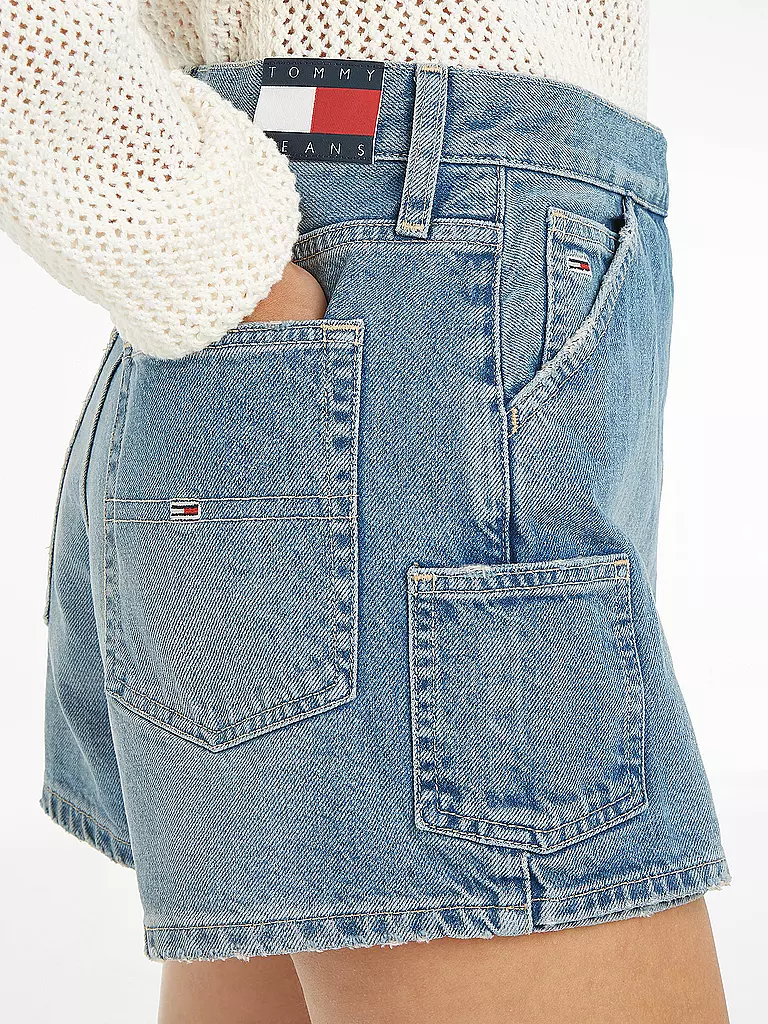 TOMMY JEANS | Falda pantalón - Pantalones cortos falda | Azul claro
