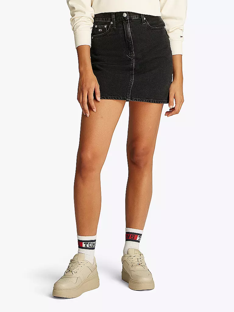 TOMMY JEANS | Falda vaquera | Negro