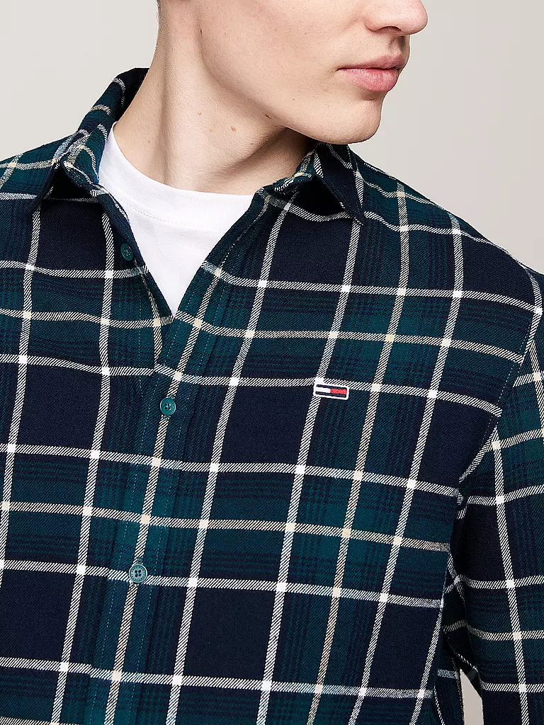 TOMMY JEANS | Flanellhemd  | Azul