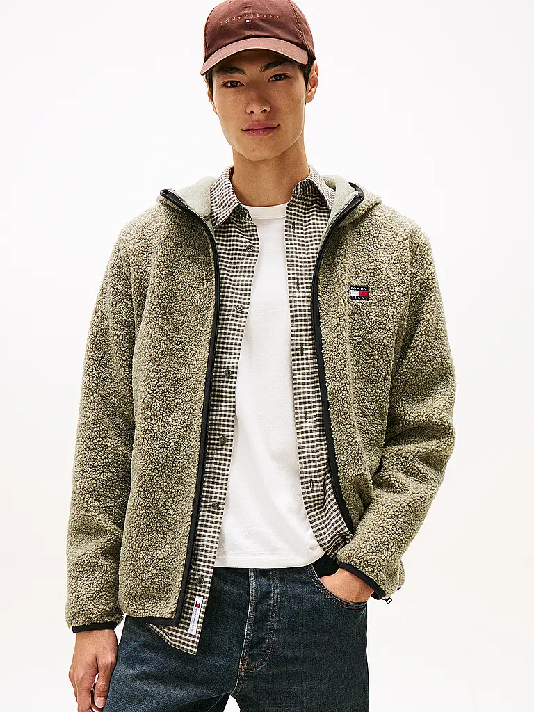 TOMMY JEANS | Fleecejacke | Oliva
