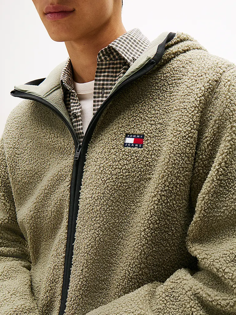 TOMMY JEANS | Fleecejacke | Oliva
