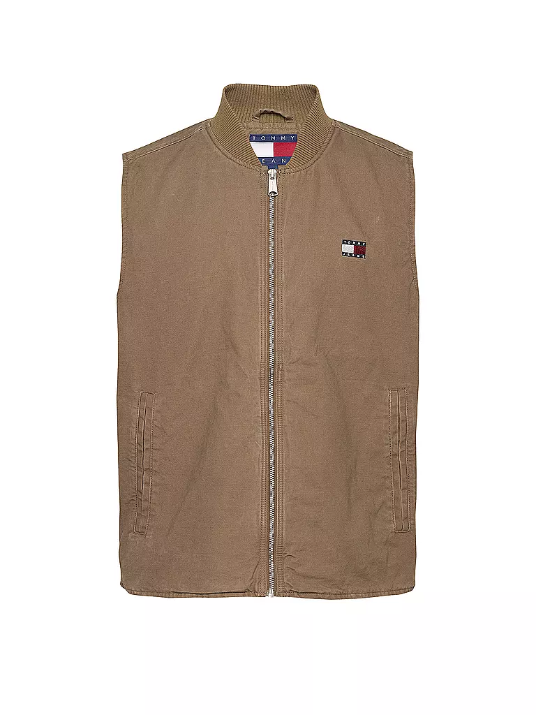 TOMMY JEANS | Gilet | Marrón