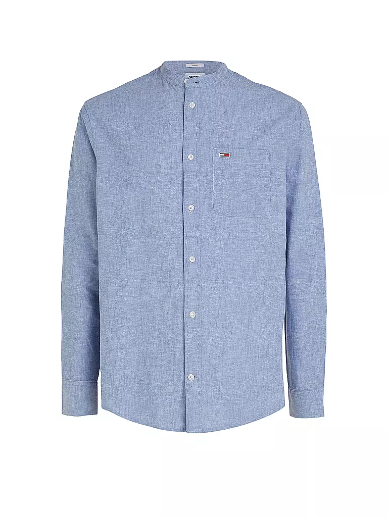 TOMMY JEANS | Hemd Regular Fit  | Azul claro
