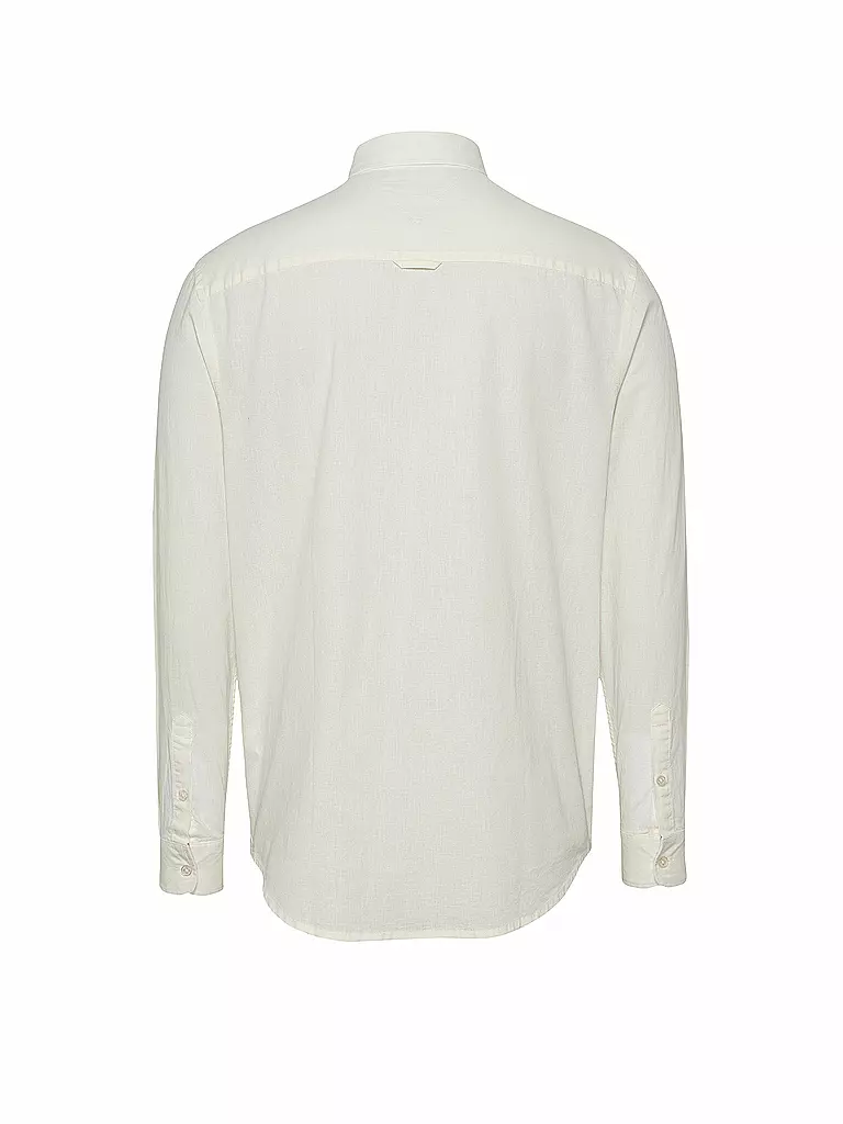 TOMMY JEANS | Hemd Regular Fit | Blanco