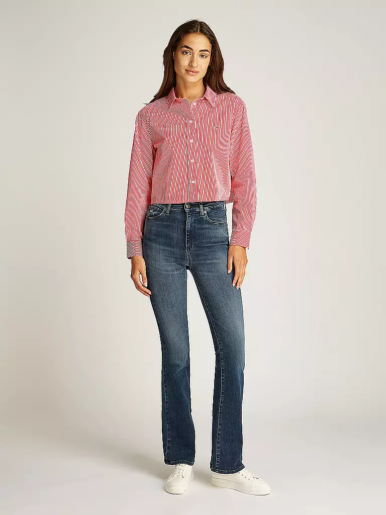 TOMMY JEANS | Hemdbluse | Rojo