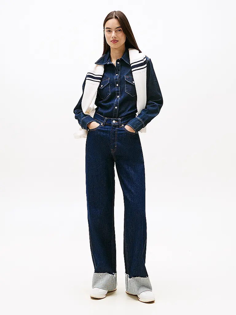 TOMMY JEANS | Jeans de pierna ancha | dunkelblau