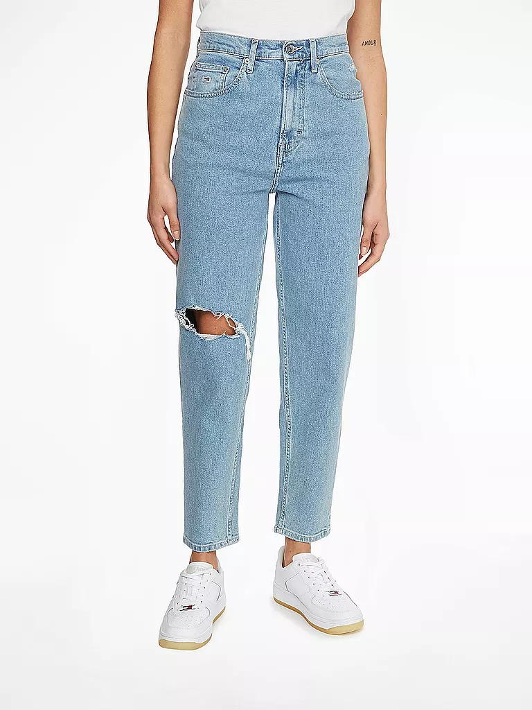 TOMMY JEANS | Jeans Mom Fit  | Azul claro