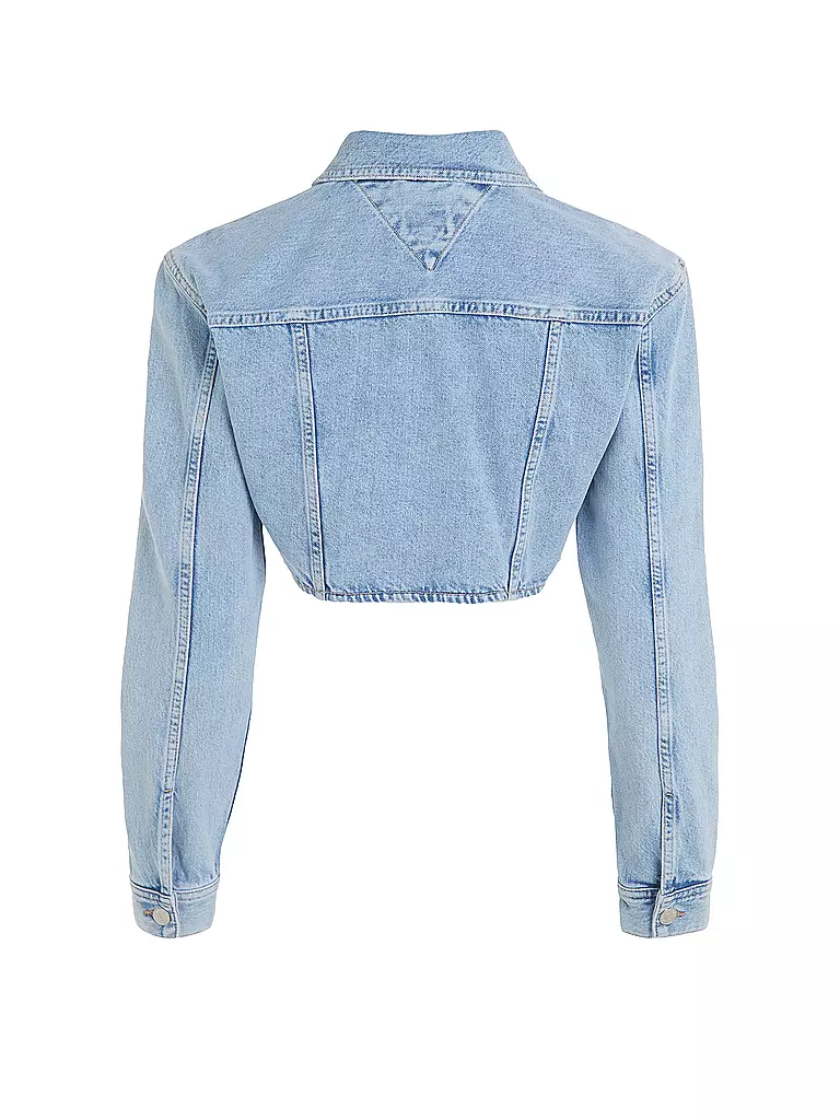 TOMMY JEANS | Jeansjacke Cropped Fit | Azul claro