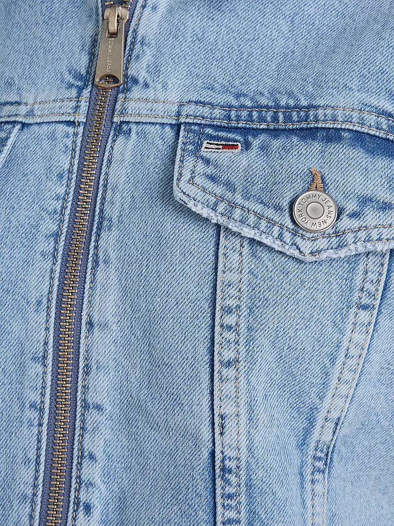 TOMMY JEANS | Jeansjacke Cropped Fit | Azul claro