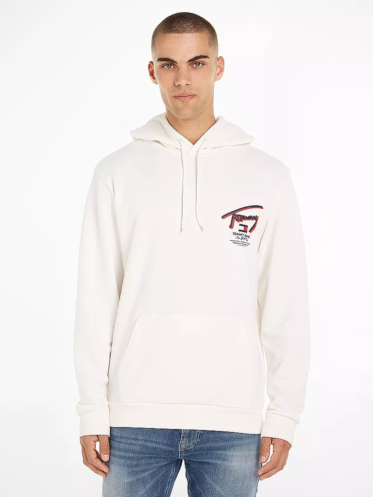 TOMMY JEANS | Kapuzensweater - Hoodie  | Blanco