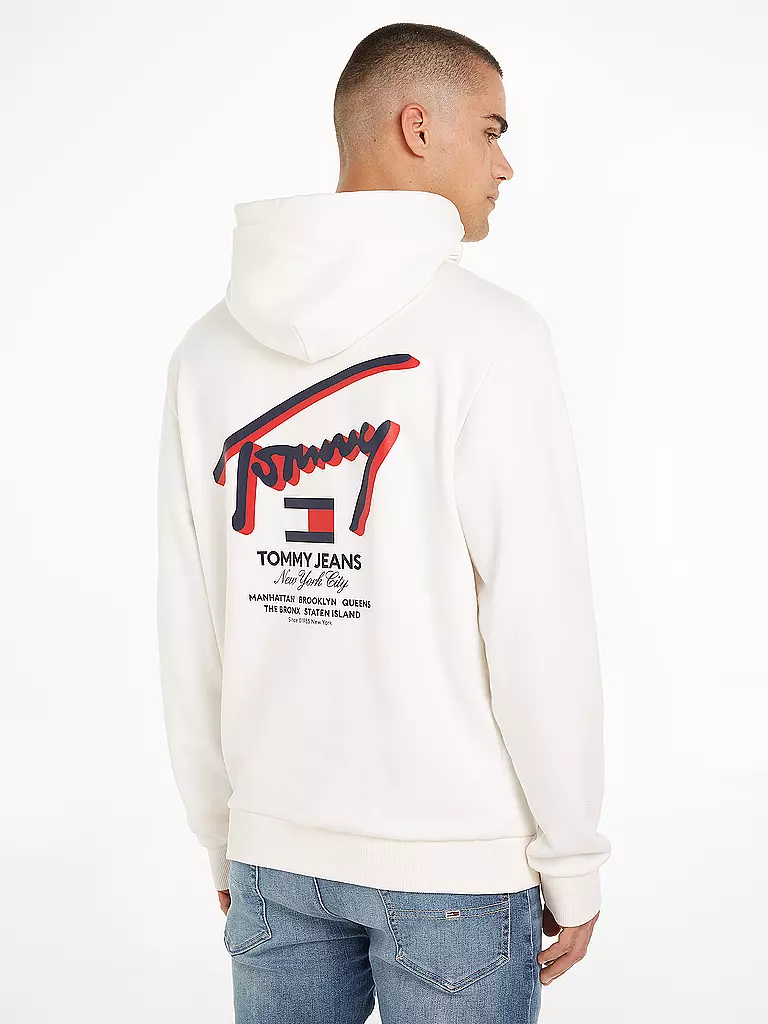 TOMMY JEANS | Kapuzensweater - Hoodie  | Blanco