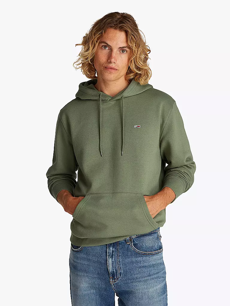 TOMMY JEANS | Kapuzensweater - Hoodie  | Oliva