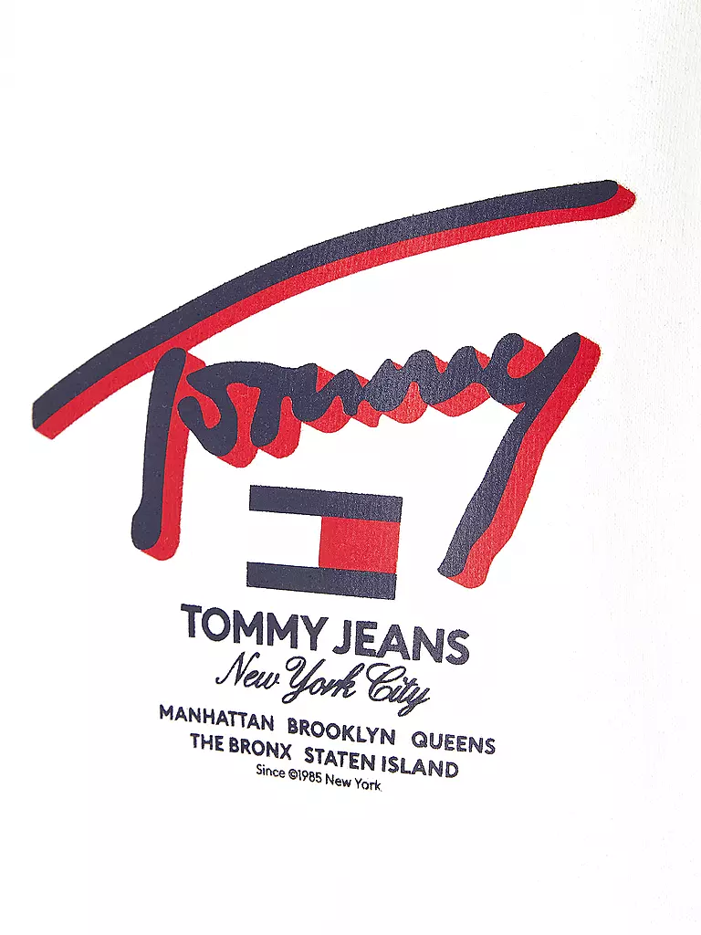 TOMMY JEANS | Kapuzensweater - Hoodie  | Blanco