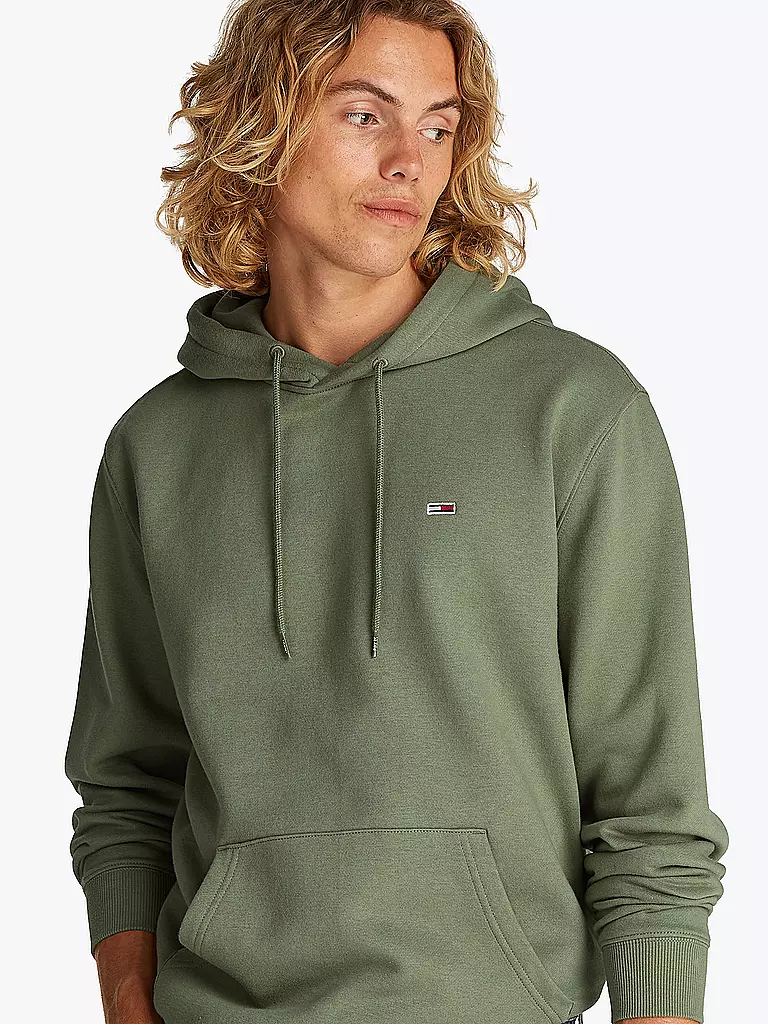 TOMMY JEANS | Kapuzensweater - Hoodie  | Oliva