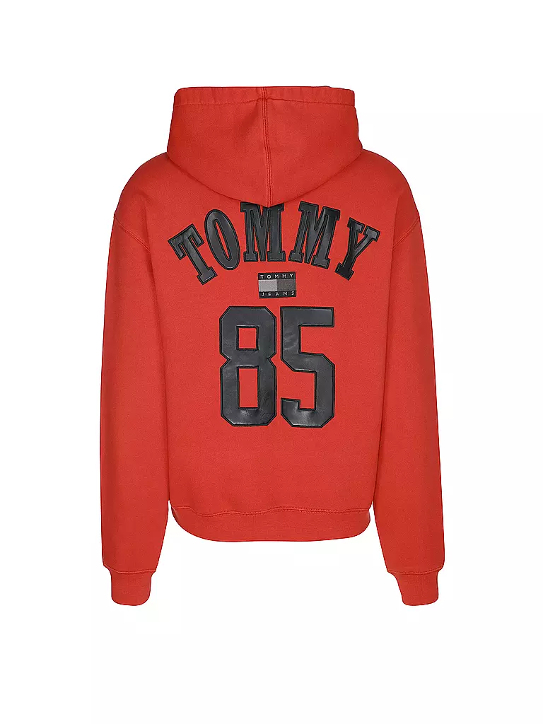 TOMMY JEANS | Kapuzensweater - Hoodie REMASTERED 1985  | Rojo