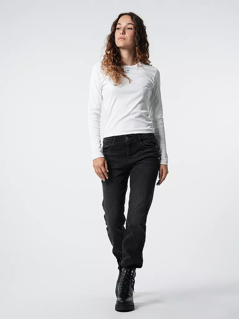 TOMMY JEANS | Langarmshirt | Blanco
