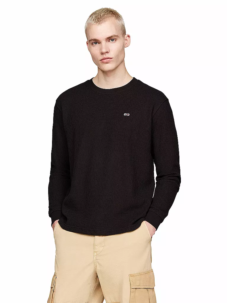 TOMMY JEANS | Langarmshirt | Negro