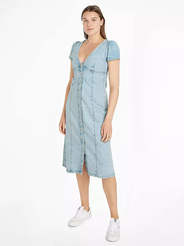 TOMMY JEANS | Midikleid  | Azul claro